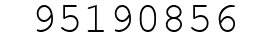 Number 95190856.