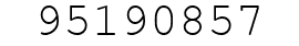 Number 95190857.
