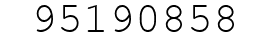 Number 95190858.