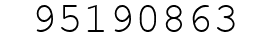 Number 95190863.