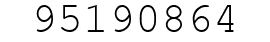 Number 95190864.