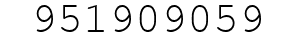 Number 951909059.