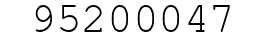 Number 95200047.