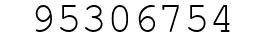 Number 95306754.