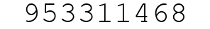 Number 953311468.