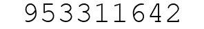 Number 953311642.