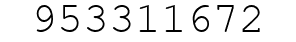 Number 953311672.