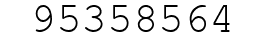 Number 95358564.