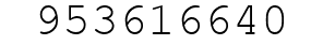 Number 953616640.