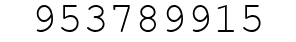 Number 953789915.