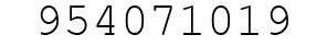 Number 954071019.