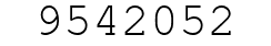 Number 9542052.