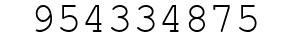 Number 954334875.
