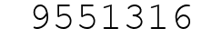 Number 9551316.