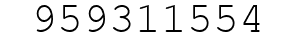 Number 959311554.