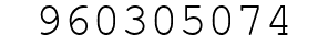 Number 960305074.