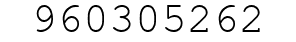 Number 960305262.