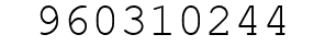 Number 960310244.