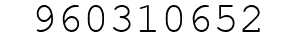 Number 960310652.