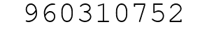 Number 960310752.
