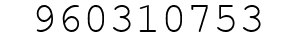 Number 960310753.