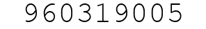 Number 960319005.