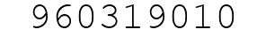 Number 960319010.