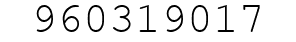 Number 960319017.