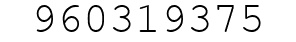 Number 960319375.