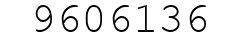 Number 9606136.