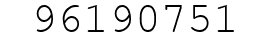 Number 96190751.