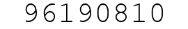 Number 96190810.