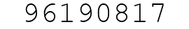 Number 96190817.
