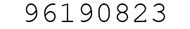 Number 96190823.