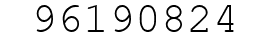 Number 96190824.
