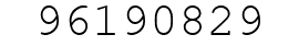 Number 96190829.