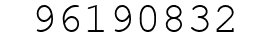Number 96190832.