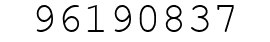 Number 96190837.