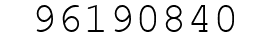 Number 96190840.