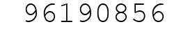 Number 96190856.