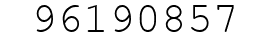Number 96190857.