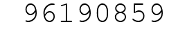 Number 96190859.