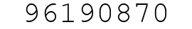 Number 96190870.