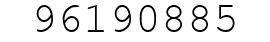 Number 96190885.