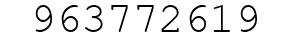 Number 963772619.