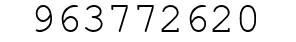Number 963772620.
