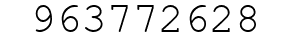 Number 963772628.
