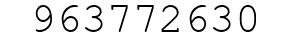 Number 963772630.