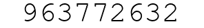 Number 963772632.