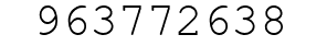 Number 963772638.